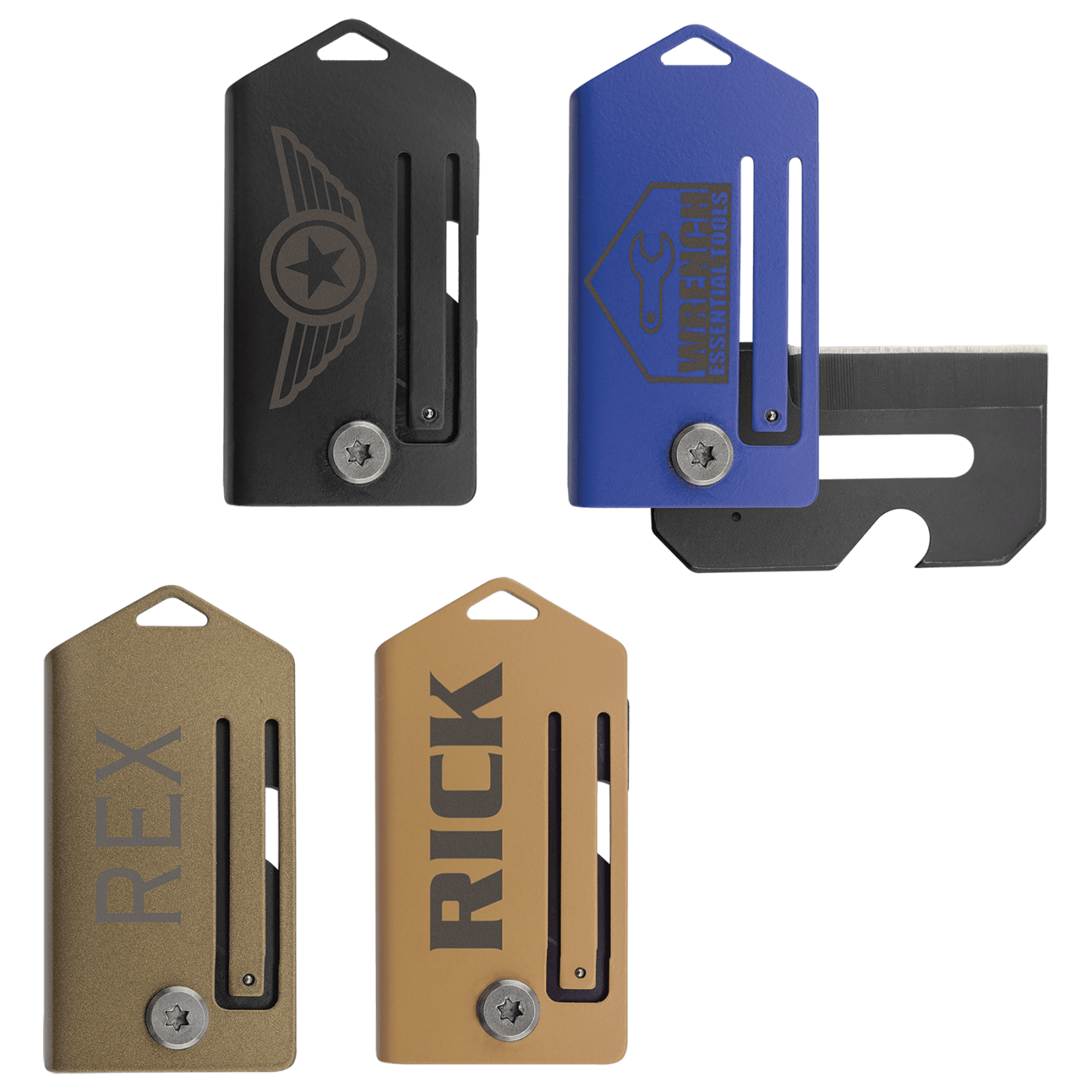 Bison River 2" Flat Everyday Carry Knife. Add $2-$10 for customization thumbnail 4
