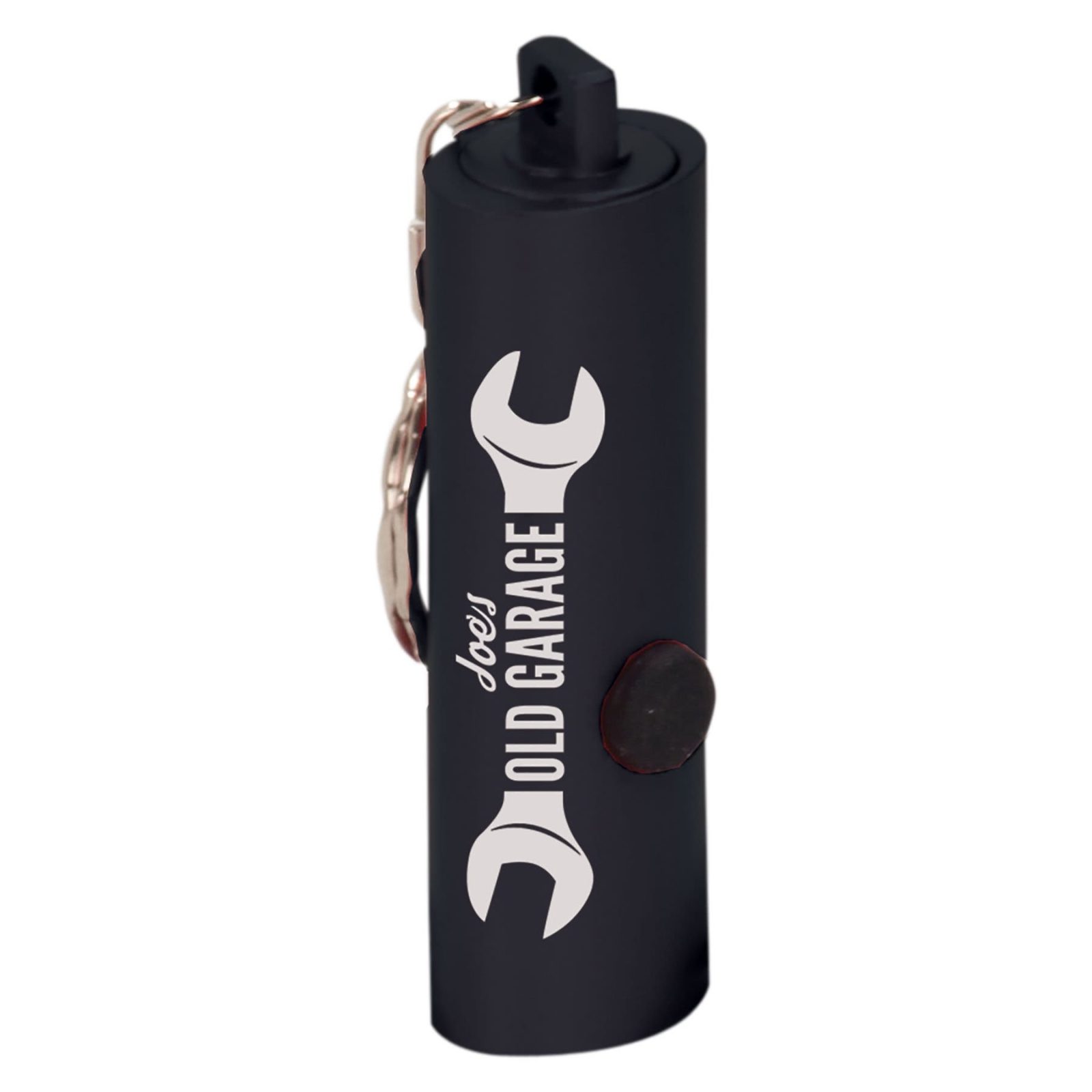 GFT072 - 2 3/4"  LED Laserable Flashlight with Keychain thumbnail 2